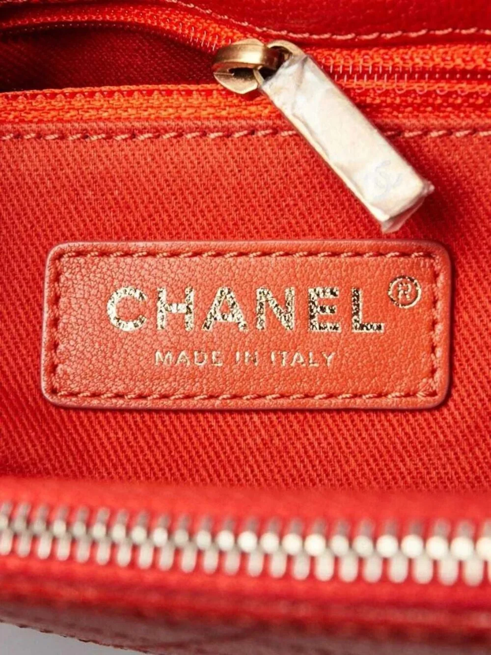 Chanel Red Leather Coco Curve Crossbody Bag